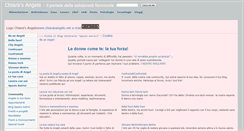 Desktop Screenshot of chiarasangels.net
